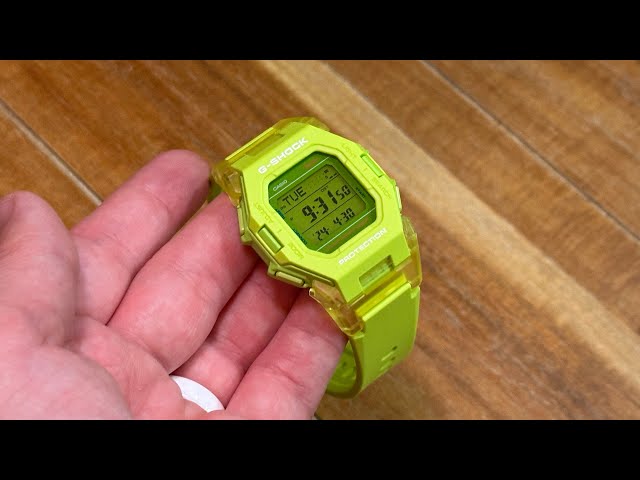 Casio G-Shock GD-B500S digital watch review | Casio made the thinnest Square!!!