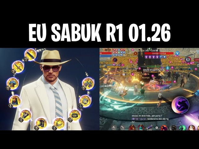 EU SABUK CLASH ROUND 1 - HOF & SD vs. FF 3X12; DRAGON GOKU & NUNOH POV 012625 | MIR4