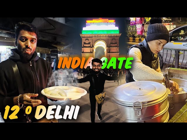 12°C 🥶 STREET FOODS of DELHI Makes Everyone HOT 🥵 | DAN JR VLOGS