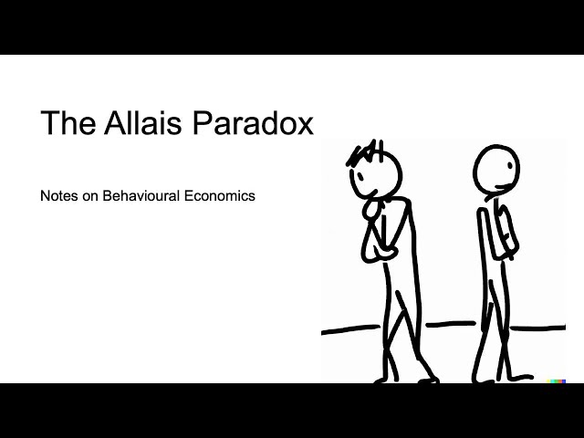 Anomalies in expected utility theory: The Allais paradox