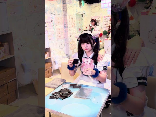 これはビビるてw w w #ドッキリ #めいどりーみん #メイドカフェ #maidreamin #maid #akihabara