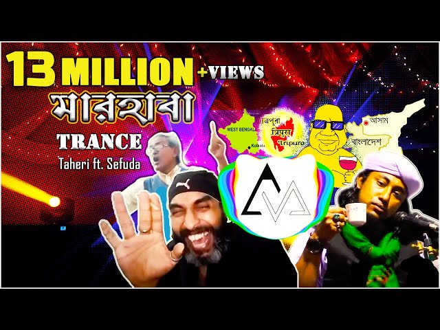 DJ M.A.N - Marhaba Trance | Taheri ft. Sefuda | Bangla Viral Mashup (Official Music Video)