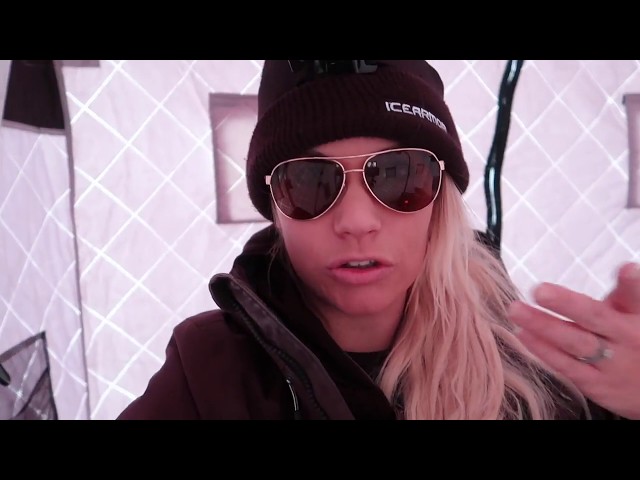 She Goes Solo: Ice Fishing | Jig Review | Underwater Camera Fun!