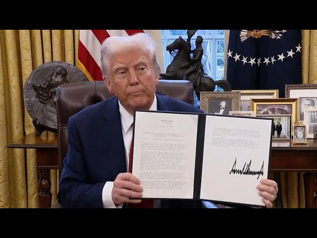 President Trump signs executive order on DEI policy, speaks on FAA, D.C. plane crash (Jan. 30, 2025)