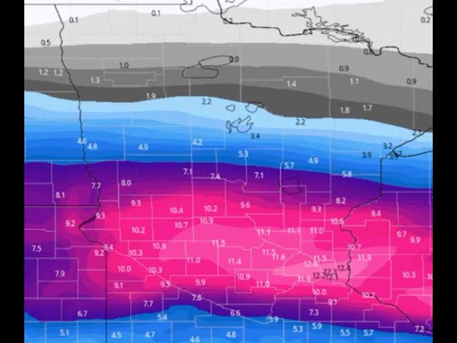 Snowstorm could dump a foot of snow on Minneapolis MN