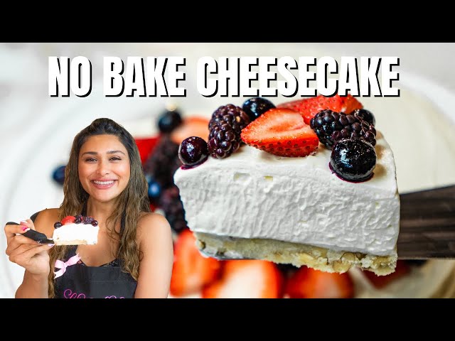 Keto No Bake Cheesecake Recipe | How to Make No Bake Cheesecake