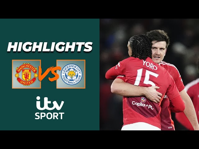 HIGHLIGHTS | No VAR to cancel 'Fergie time' goal | Manchester United v Leicester City | FA Cup 24/25