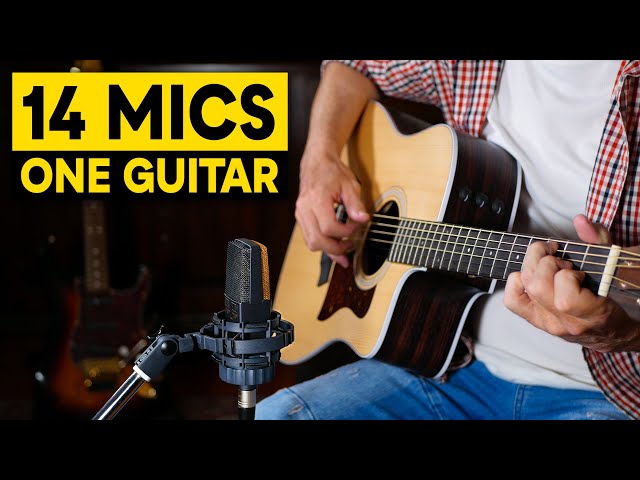 14 Mics, 1 Guitar – Cheap vs Expensive – What do YOU think?