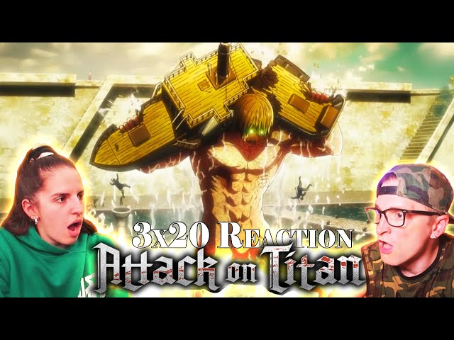 Questo ANIME è CLAMOROSO... - Attack on titan ep 3x20 - Reaction ITA