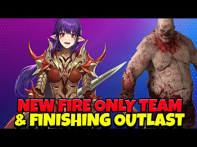 NEW FIRE ONLY CONTENT & FINISHING OUTLAST! [Solo Leveling: Arise]