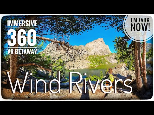 Wind Rivers Challenge 🏔️🌬️🏔️Breathtaking Hike in VR