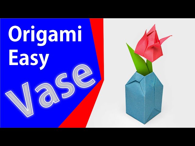 Stunning Origami Easy Vase Tutorial: Transform Paper into Art