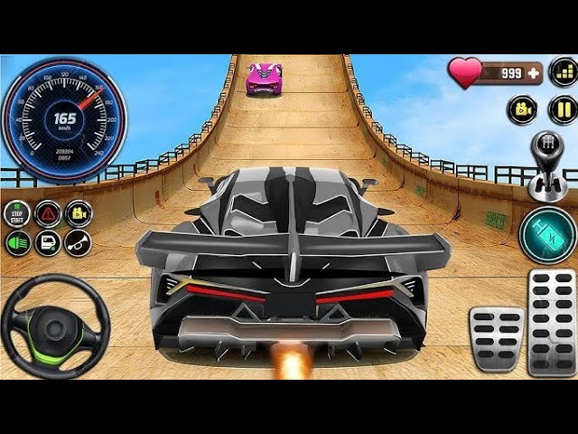 Ramp Car Racing 3D Gameplay _ endroid || Ramp Car Stunts Racing Video