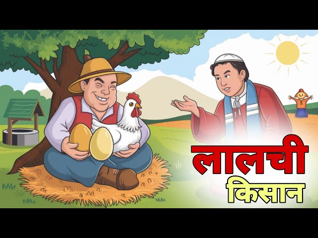 लालची किसान | Lalachi Kisan |  हिंदी कहानी | Hindi Moral Story | Hindi Kahani | Hindi Kahaniya