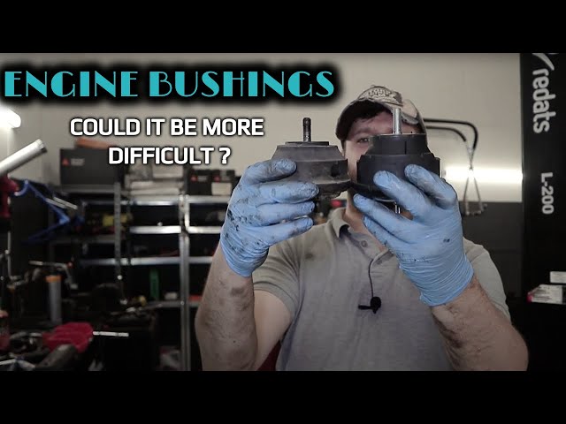 THE ENGINE BUSHING STRUGGLE - BMW E46 330Ci - OUR FIRST CAR FLIP EPISODE 6