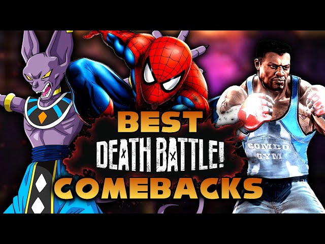 My Top 10 Favorite DEATH BATTLE Comebacks