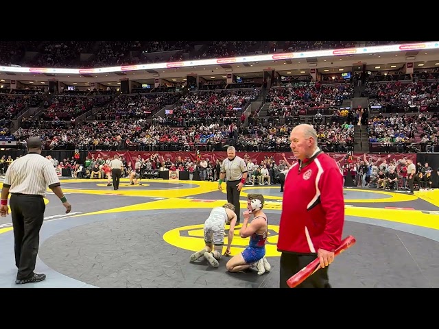 D1SF 120lbs Karson Brown, St Edward vs Jaxson Rosselli, Olentangy Liberty