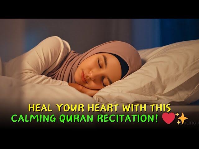 Let the Quran Guide You to Sleep | Peaceful, Relaxing & Calming Verses