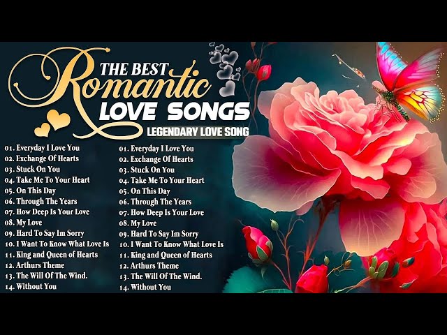 BEST ROMANTIC LOVE SONGS 2024 💖 70S 80S 90S 💖 OLD LOVE SONGS 🌹💖