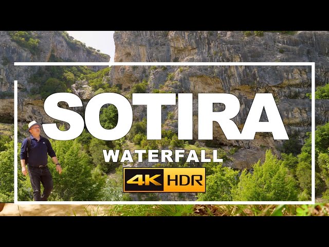 Ujevara e Sotires Gramsh, Sotira Waterfall, Hiking Tour【4K-HDR】