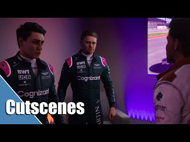 F1 2021 - Breaking Point | HDR | Cutscenes, No Subtitles