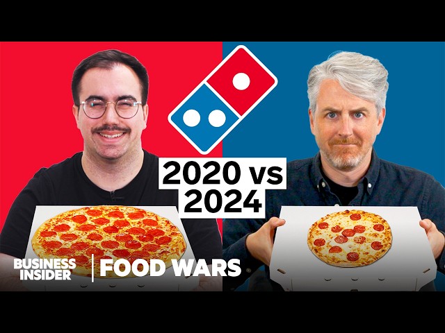 US vs UK Domino's 2020 vs 2024 | Food Wars | Insider Food