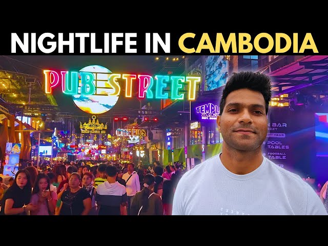 Siem Reap Nightlife: Pub Street, Local Market & Best Night Spots in Cambodia! 🇰🇭