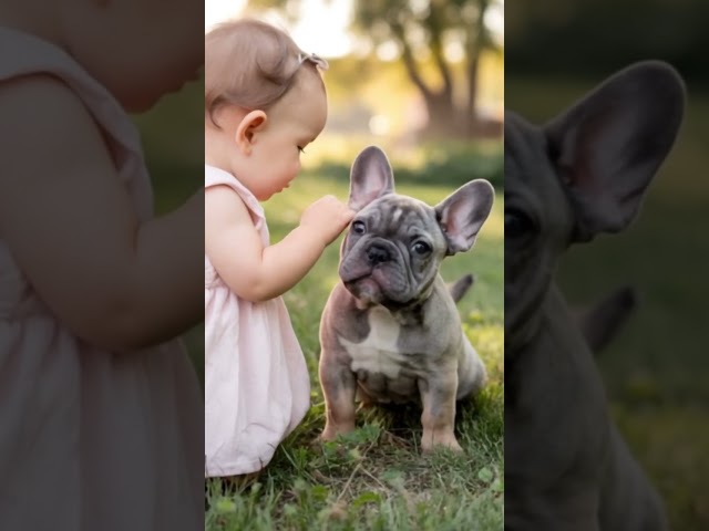 🐕 Funny Dog & Baby Puppy Video Compilation  #shorts #cute #doglover #cutebaby #dogvideos