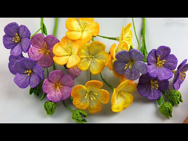 Create a Delicate and Effortless Crochet Flower (Perennial Flax)