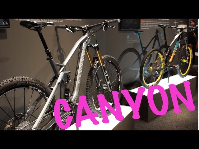 New CANYON Bikes 2015 (Strive AL, Torque) - Eurobike 2014