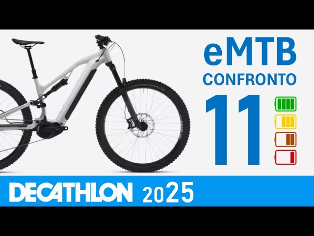 eMTB DECATHLON 2025 Compare electric mountain bikes Stilus E-Feel E-Expl | MTBT