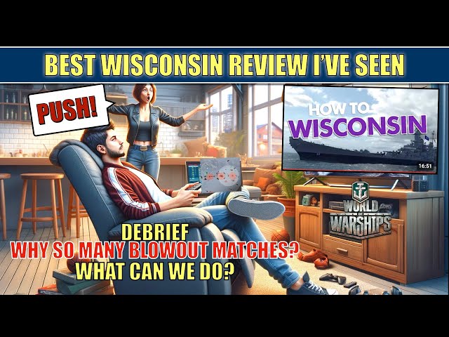 Best Wisconsin Review I've Seen & why so many blowout matches? #worldofwarships