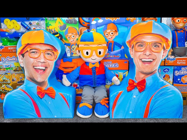 129 Minutes Satisfying with Unboxing Cute Blippi Giant Box Toys Collection ASMR | Review Toys