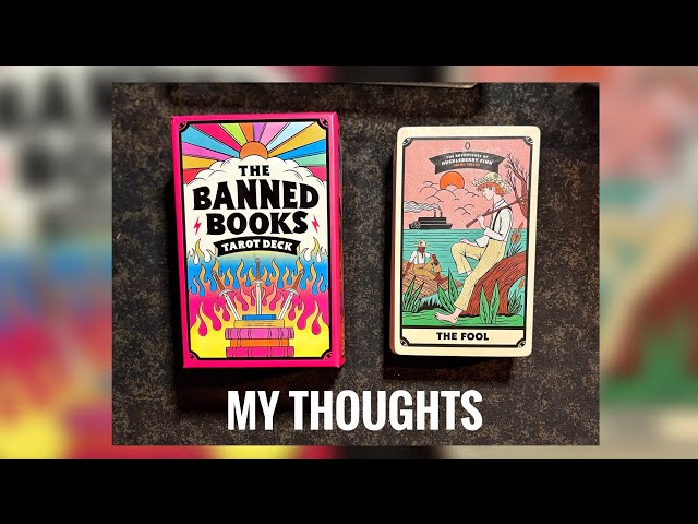 The Banned Books Tarot Deck ~ Interesting & Fun Deck!