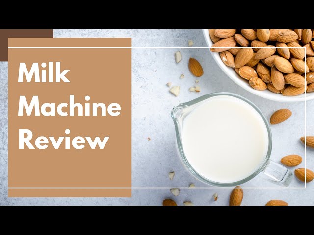 "Best Almond Milk Machine? In-Depth Review & Test for Smooth, Creamy Results"