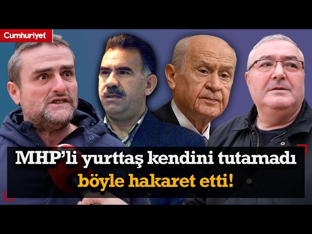 İmralı Meclis'i adres gösterdi! MHP'li yurttaş kendini tutamadı; Açtı ağzını yumdu gözünü!