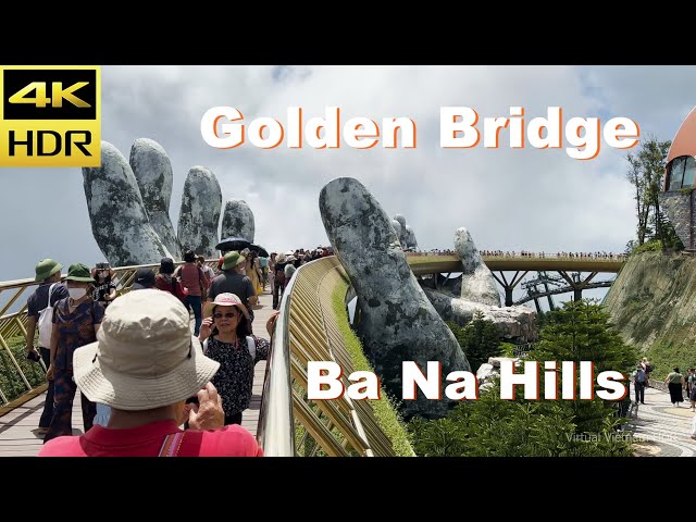 4K HDR | Ba Na Hills in Da Nang Walking Tour - 2.5-HOUR Walk With Captions | Vietnam 2023