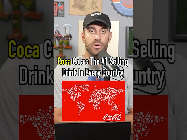 Which Country Is COCA COLA Not The Best Selling Drink? #shorts #coke #cocacola #drink #country