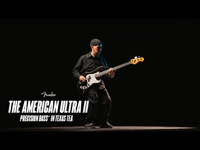 Joe Lally Plays American Ultra II Precision Bass | Ultra II | Fender