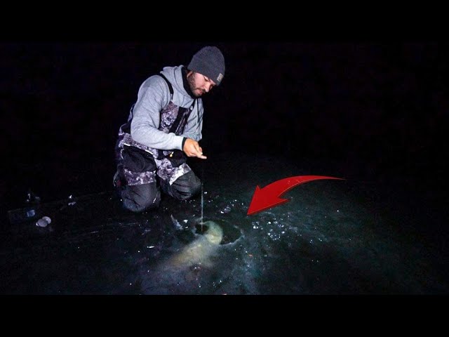 Catching The BIGGEST Early Ice Walleye I’ve Ever Seen! (Northern Wisconsin GIANT)