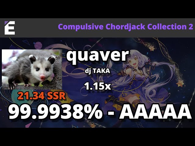 quaver 1.15x (99.9938% AAAAA) 2 J7p