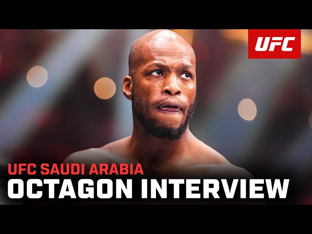 Michael Venom Page Octagon Interview | UFC Saudi Arabia