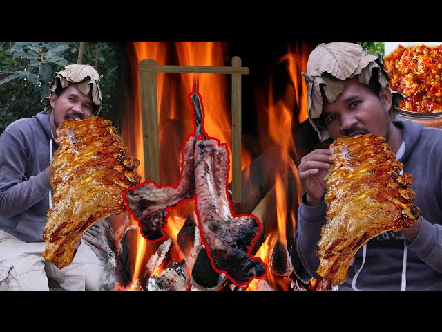 Survival Cooking: Forest Grilled Pork Adventure