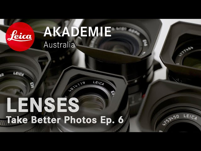 Take Better Photos Episode 6 - Lenses