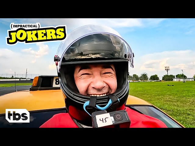 Murr Straps to a Stunt Car and Has To Read a Book for His Punishment | Impractical Jokers | TBS