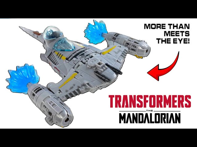 WICKED! Transformers X Star Wars THE MANDALORIAN Crossover N-1 STARFIGHTER Review (2025)