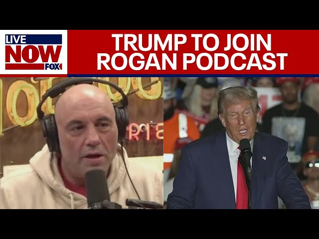 Trump to appear on Joe Rogan's podcast this week | LiveNOW from FOX