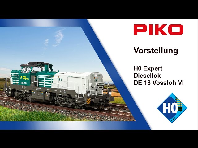 PIKO [V153] H0 Expert Diesellok DE 18 VI #52360ff