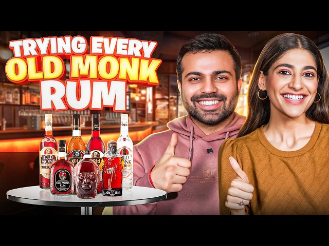 Trying Every OLD MONK RUM | Ft. Old Monk Coffee | Cheers! By The Urban Guide