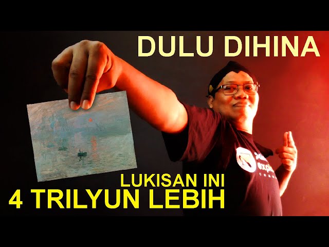 DULU DIHINA, 4 TRILIUN LEBIH KINI HARGA LUKISAN INI